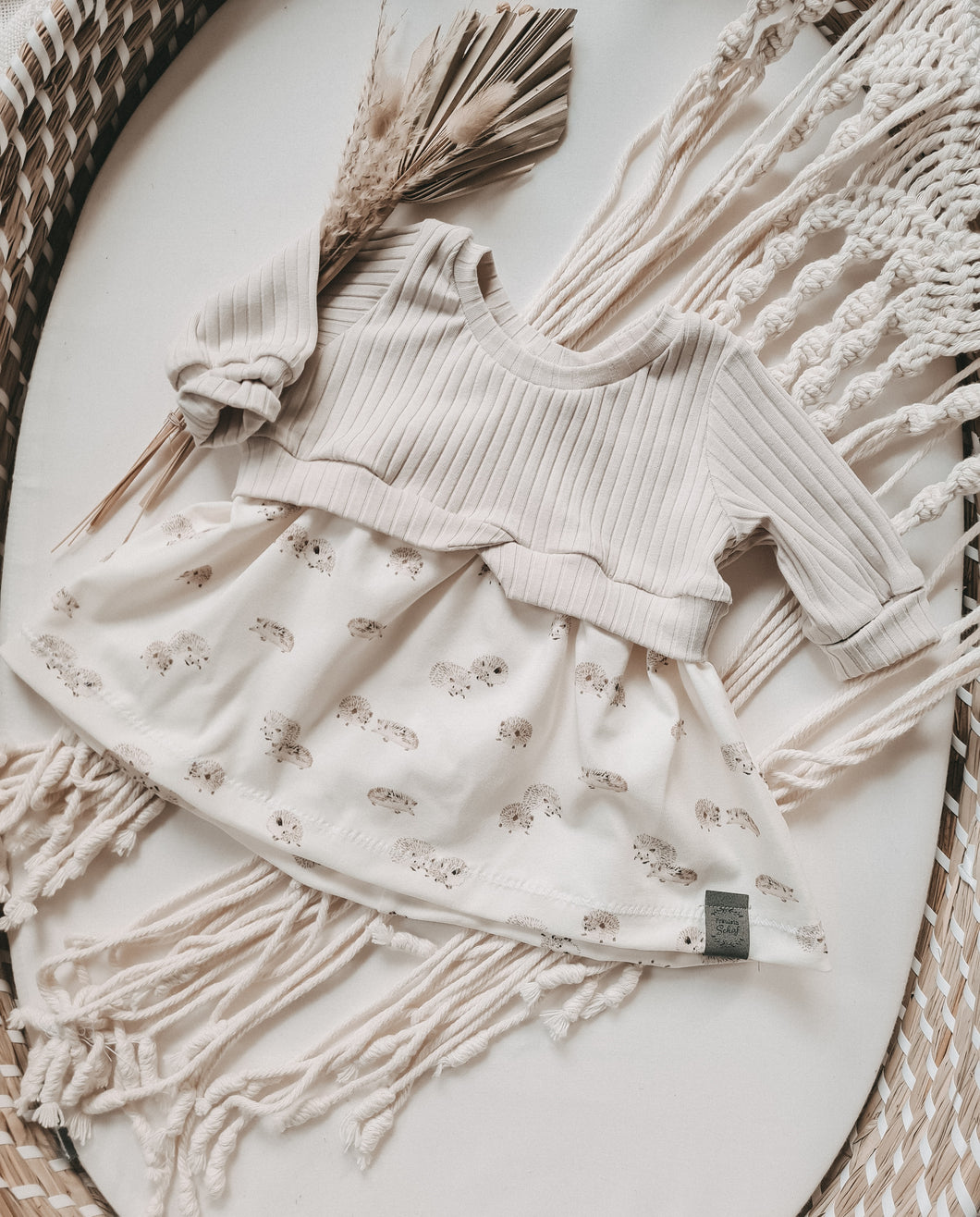 Sweatshirt Kleid Igel