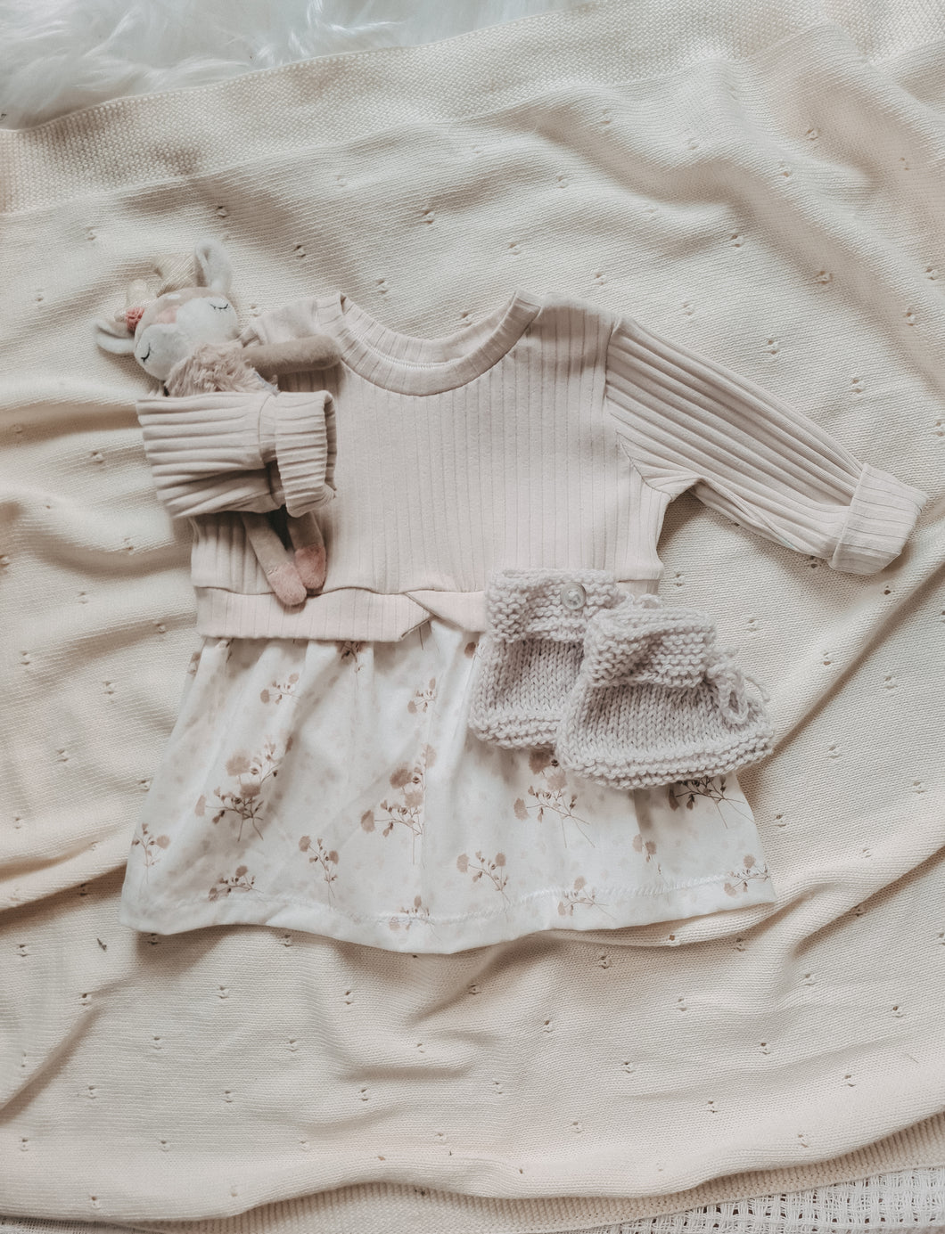 Sweatshirt Kleid Schattenblume