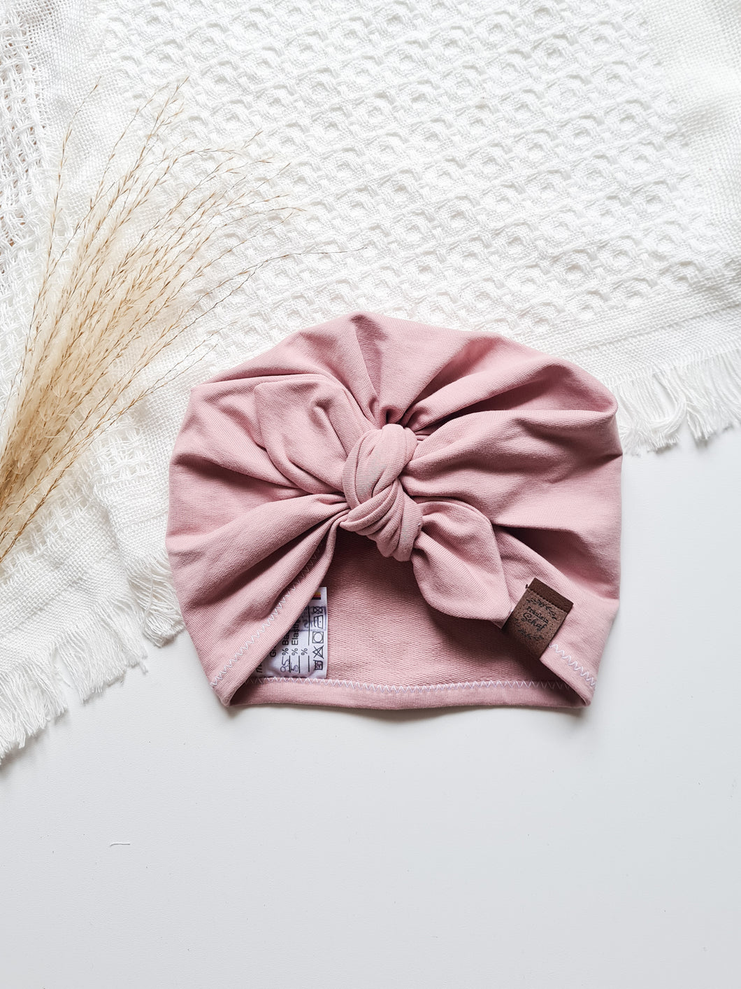 Turbanmütze Old Rose